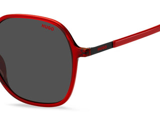 Hugo HG 1236/S women Red Geometric Sunglasses