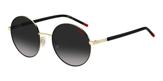 Hugo HG 1237/S women Black Round Sunglasses