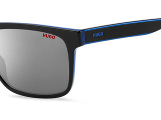 Hugo HG 1242/S men Black Squared Sunglasses