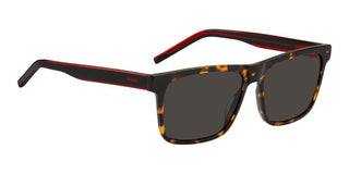 Hugo HG 1242/S men Havana Squared Sunglasses