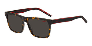 Hugo HG 1242/S men Havana Squared Sunglasses