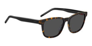 Hugo HG 1243/S men Havana Squared Sunglasses