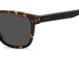 Hugo HG 1243/S men Havana Squared Sunglasses