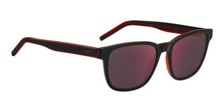 Hugo HG 1243/S men Black Squared Sunglasses