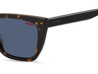 Hugo HG 1249/S women Havana Butterfly Sunglasses