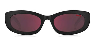 Hugo HG 1253/S women Black Geometric Sunglasses