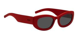 Hugo HG 1253/S women Red Geometric Sunglasses