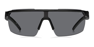 Hugo Hg 1284/s Men Black Shield Sunglasses