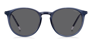 Hugo Hg 1286/s Men Blue Round Sunglasses