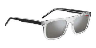 Hugo Hg 1297/s Unisex Transparent Squared Sunglasses