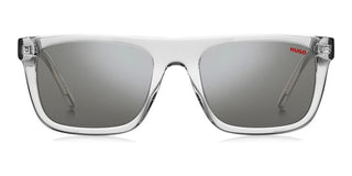 Hugo Hg 1297/s Unisex Transparent Squared Sunglasses