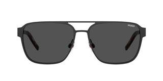 Hugo Hg 1298/s Men Black Squared Sunglasses