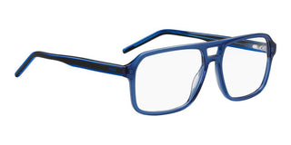 Hugo Hg 1299 Men Blue Rectangle Eyeglasses
