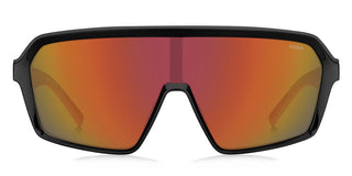 Hugo Hg 1334/g/s Men Black Shield Sunglasses