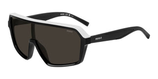 Hugo Hg 1334/g/s Men Black Shield Sunglasses