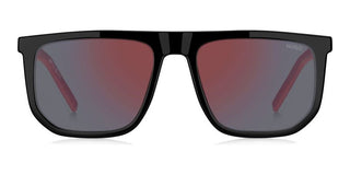 Hugo Hg 1336/g/s Men Black Rectangle Sunglasses