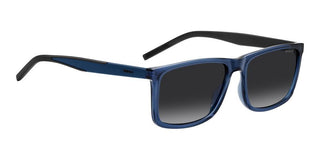 Hugo Hg 1337/s Men Blue Rectangle Sunglasses