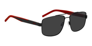 Hugo Hg 1338/s Men Black Rectangle Sunglasses