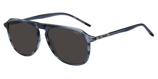 Hugo HG 1345/S men Blue Rectangle Sunglasses
