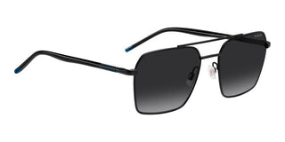 Hugo Hg 1348/s Men Black Squared Sunglasses