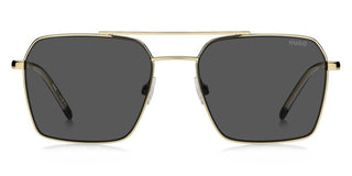 Hugo Hg 1348/s Men Gold Squared Sunglasses