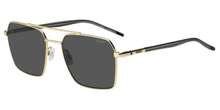 Hugo Hg 1348/s Men Gold Squared Sunglasses