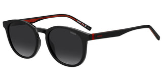 Hugo Hg 1357/s Men Black Rectangle Sunglasses