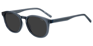 Hugo Hg 1357/s Men Blue Rectangle Sunglasses