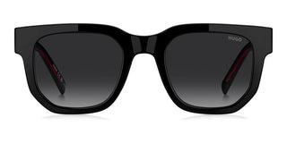 Hugo Hg 1358/s Men Black Rectangle Sunglasses