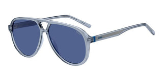 Hugo Hg 1362/s Women Blue Pilot Sunglasses