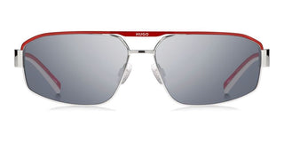 Hugo HG 1368/S men Silver Pilot Sunglasses