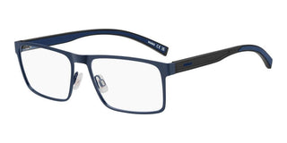 Hugo HG 1372 men Blue Rectangle Eyeglasses