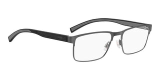 Hugo Hg 1373 Men Ruthenium Rectangle Eyeglasses