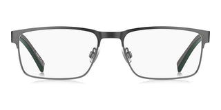 Hugo Hg 1373 Men Ruthenium Rectangle Eyeglasses