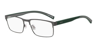 Hugo Hg 1373 Men Ruthenium Rectangle Eyeglasses