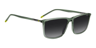 Hugo HG 1374/S men Green Rectangle Sunglasses