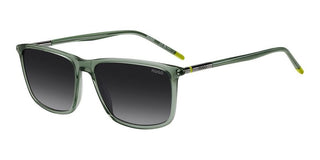 Hugo HG 1374/S men Green Rectangle Sunglasses