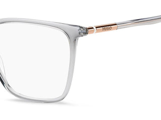 Hugo Hg 1381 Women Grey Squared Eyeglasses