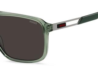 Hugo HG 1383/S men Green Pilot Sunglasses