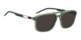 Hugo HG 1383/S men Green Pilot Sunglasses