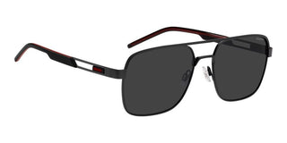 Hugo HG 1384/S men Black Squared Sunglasses