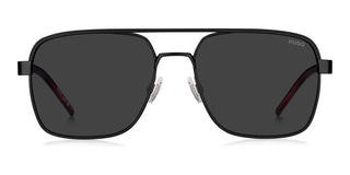 Hugo HG 1384/S men Black Squared Sunglasses