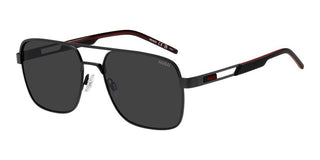 Hugo HG 1384/S men Black Squared Sunglasses