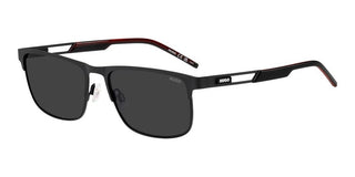 Hugo HG 1385/S men Black Rectangle Sunglasses