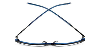 Hugo Hg 1387/g Men Blue Rectangle Eyeglasses