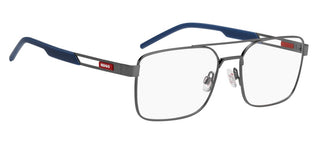 Hugo Hg 1388 Men Ruthenium Squared Eyeglasses