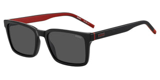 Hugo Hg 1392/s Men Black Rectangle Sunglasses