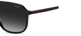 Hugo Hg 1398/s Men Black Rectangle Sunglasses