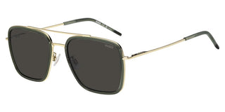 Hugo HG 1404/G/S men Green Squared Sunglasses