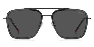 Hugo HG 1404/G/S men Grey Squared Sunglasses